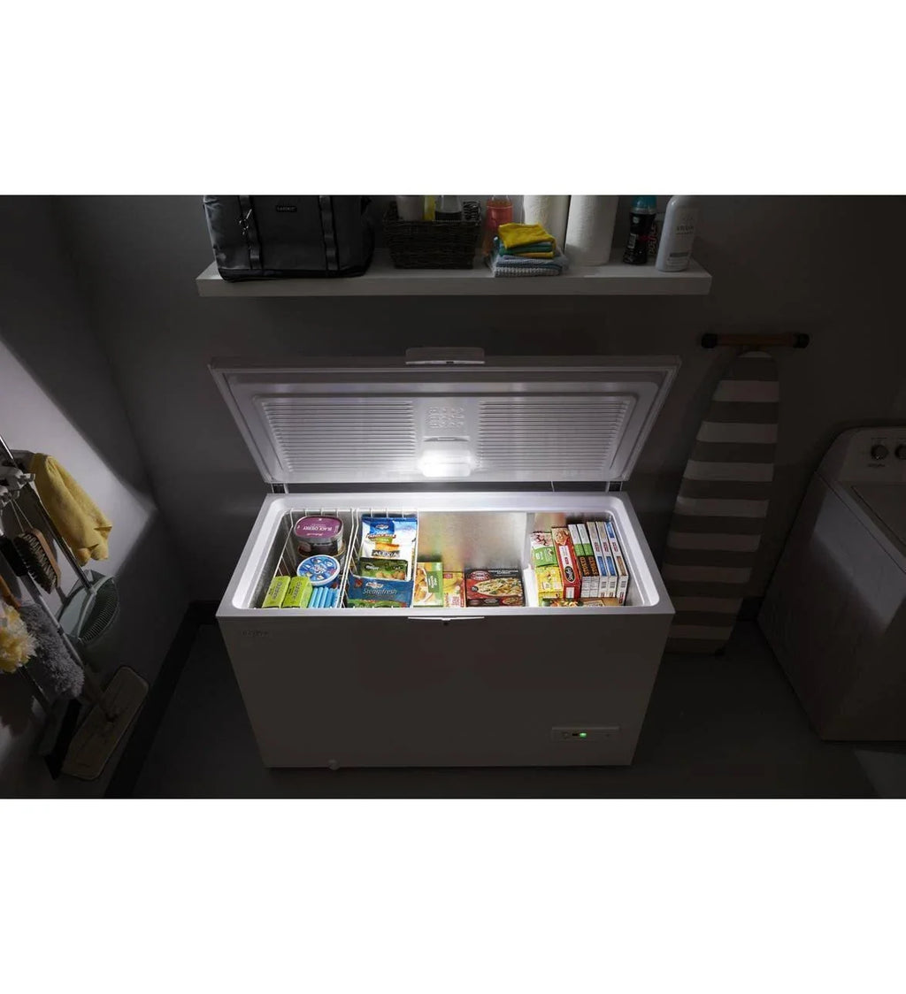 Whirlpool 16 cu. ft. Convertible Chest Freezer to Refrigerator – Garage Ready, White, with Baskets