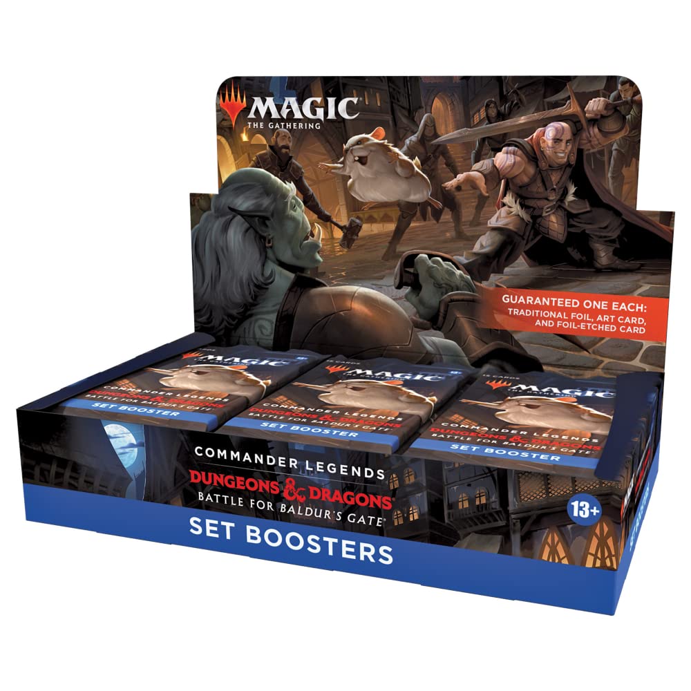 Magic The Gathering Commander Legends Baldur's Gate set booster box