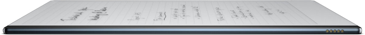 reMarkable 2 – 10.3" Paper Tablet with Marker Plus and Black Leather Book Folio
