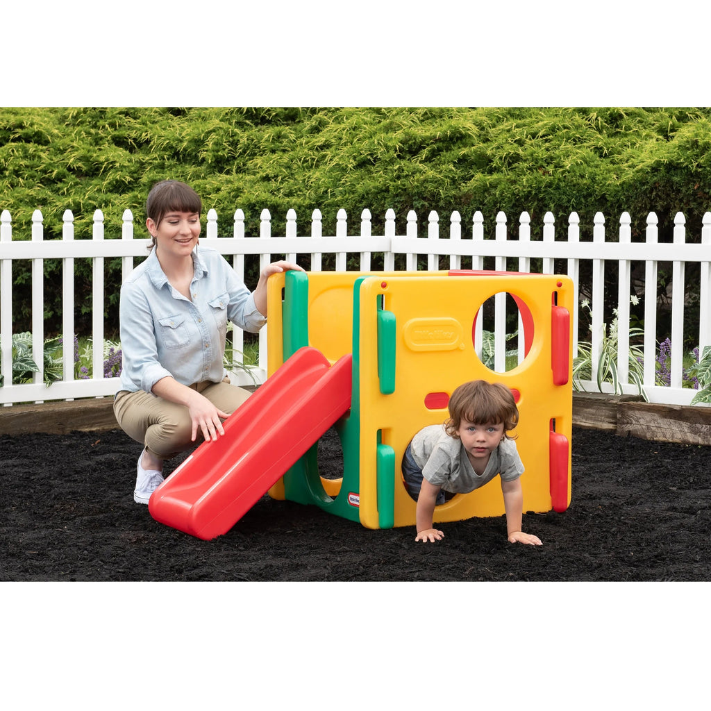 Little Tikes Jr. Activity Gym – Toddler Slide, Hideaway & Crawl Portholes
