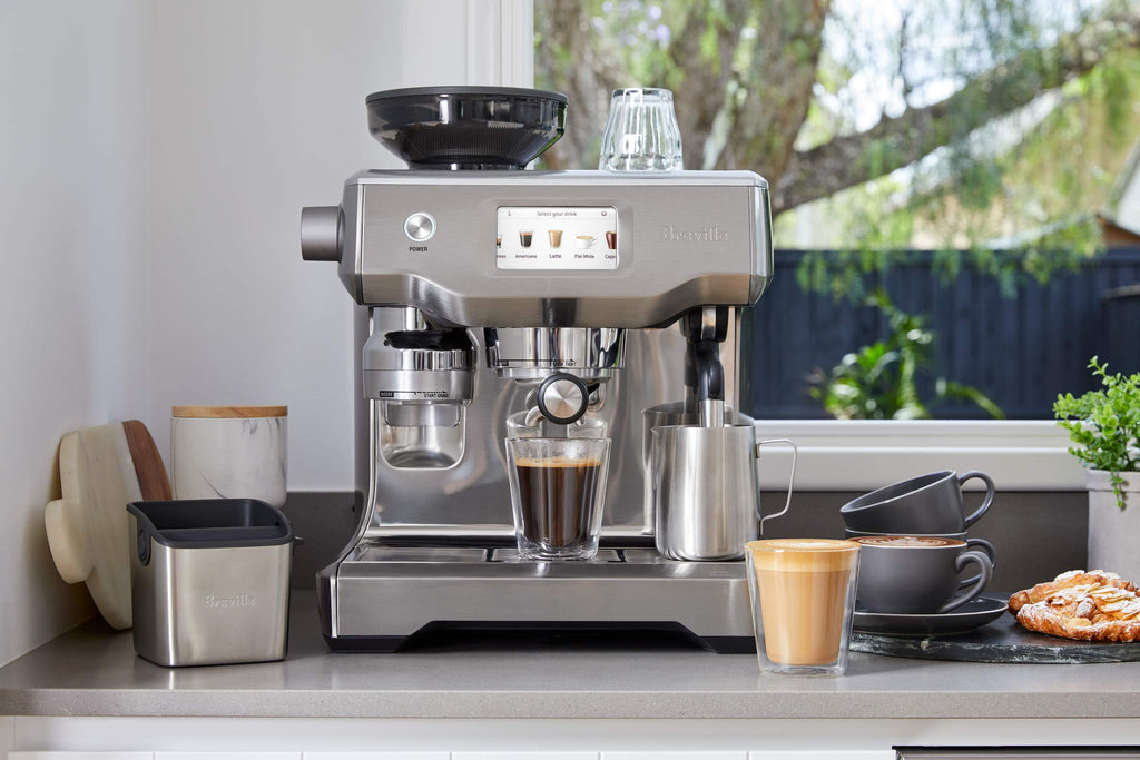 Breville Oracle Touch BES990 Automatic Espresso Machine – 45 Grind Settings, Touchscreen, 58mm Portafilter