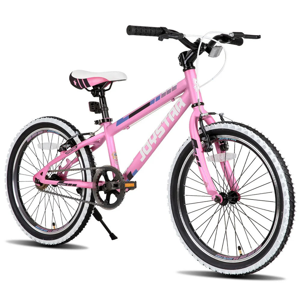 JOYSTAR Lubbock kids single-speed mountain bicycle in pink