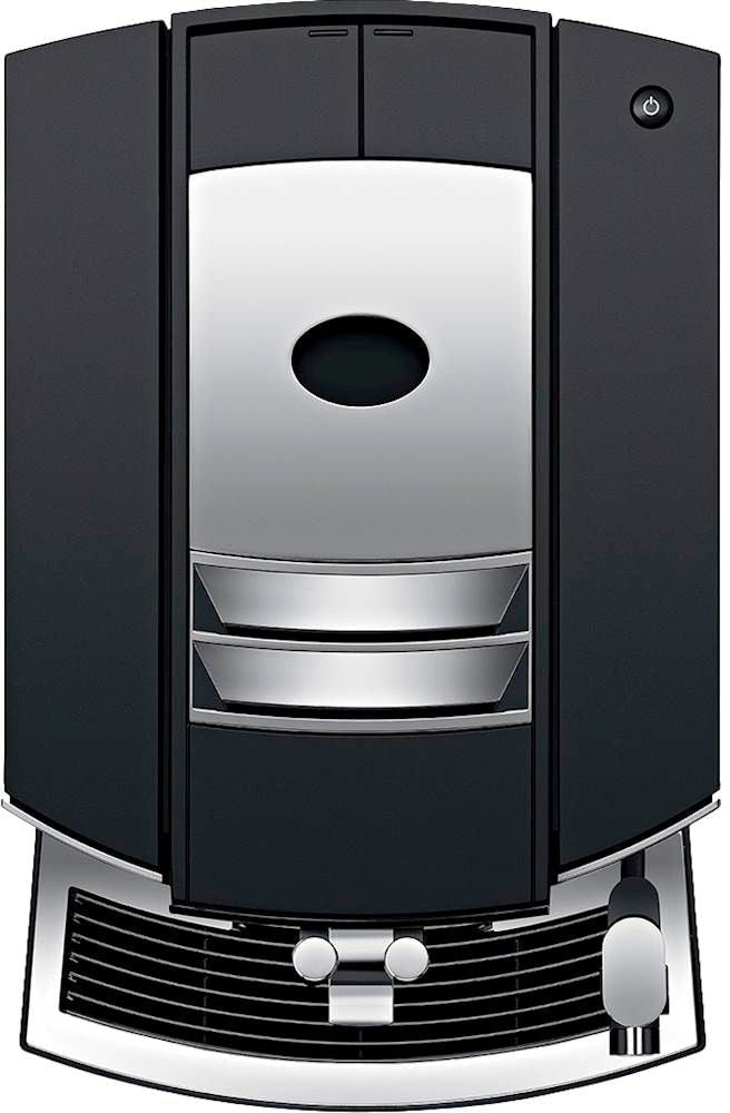 JURA S8 Automatic Espresso Machine – Moonlight Silver, 15 Bars, 4.3 in Touchscreen, Fine Foam Frother