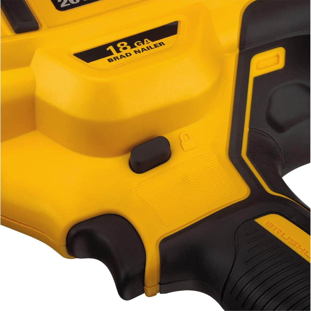 DEWALT DCN680B 20V MAX XR 18-Gauge Cordless Brad Nailer – Brushless, Tool Only