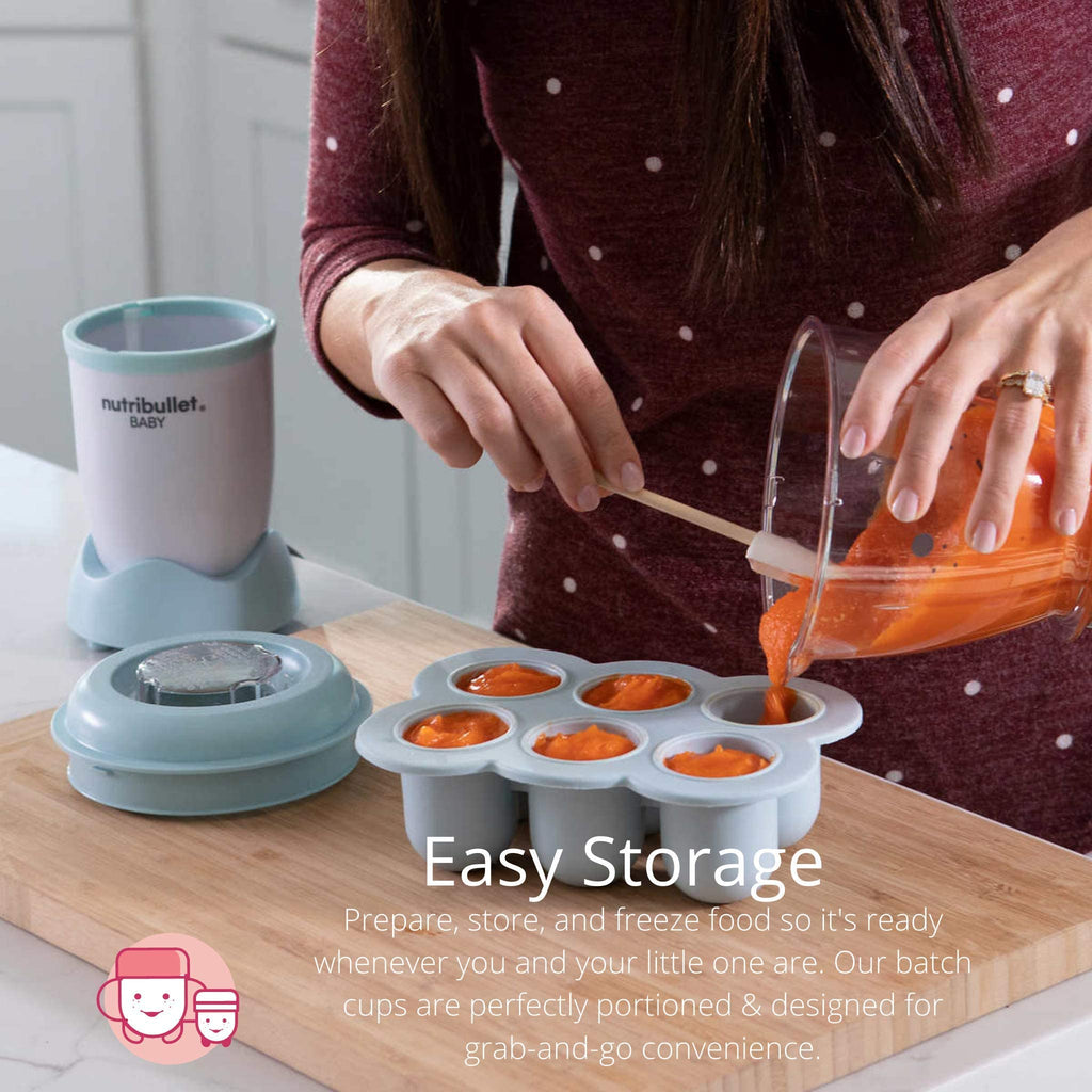 NutriBullet Baby Complete Food-Making System – Blender & Storage Set for Healthy Homemade Purees