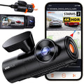 Vantrue N4 Pro 3-channel 4K WiFi dash cam with front, cabin and rear cameras