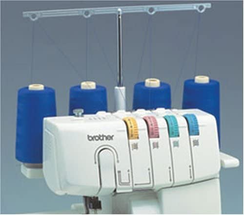 Brother 1034D Heavy-Duty Metal Frame Overlock Serger, 1,300 Stitches/Min with Differential Feed & 3 Feet