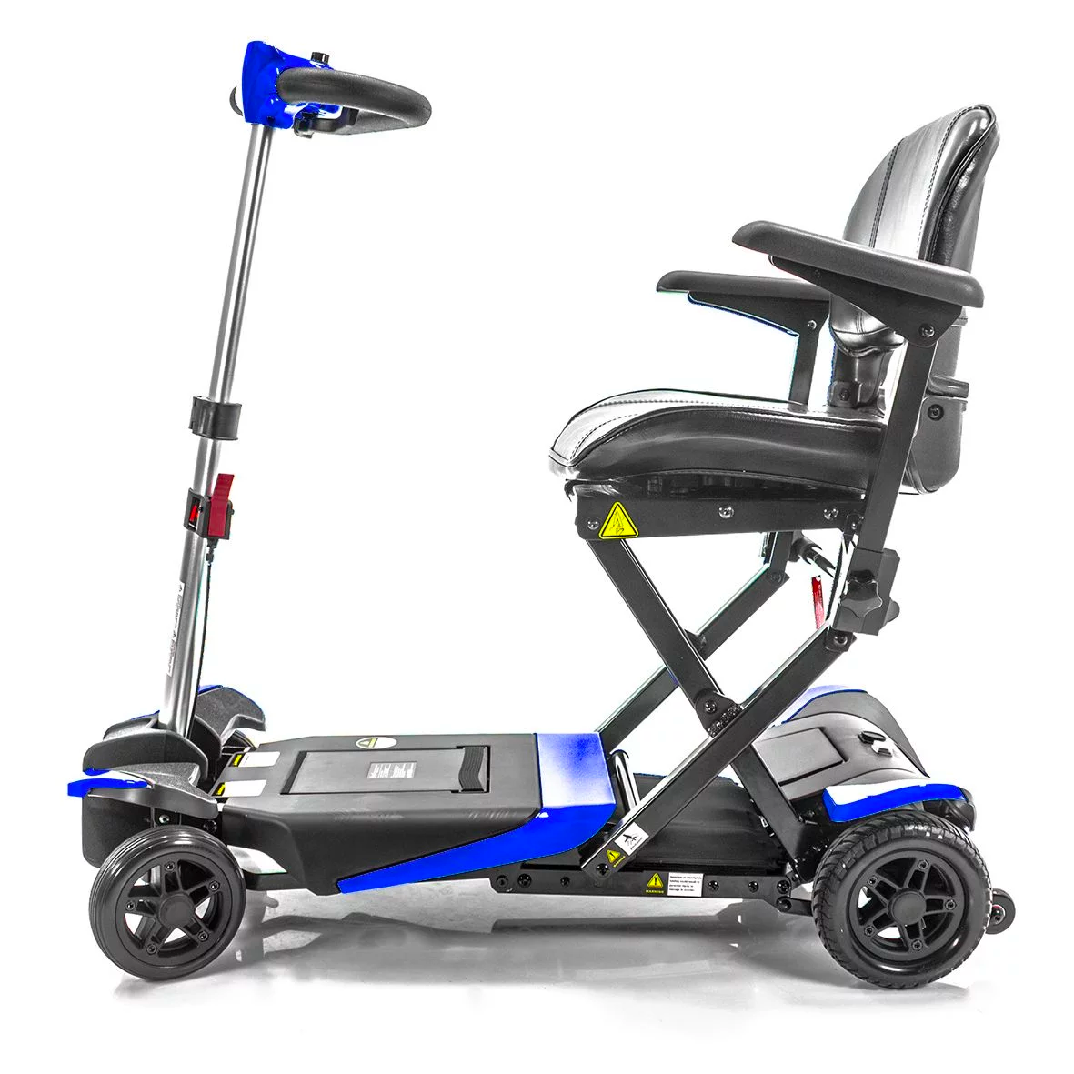Transformer Remote-Control Folding Mobility Scooter, Lightweight 4-Wheel Travel Scooter, Airline Approved