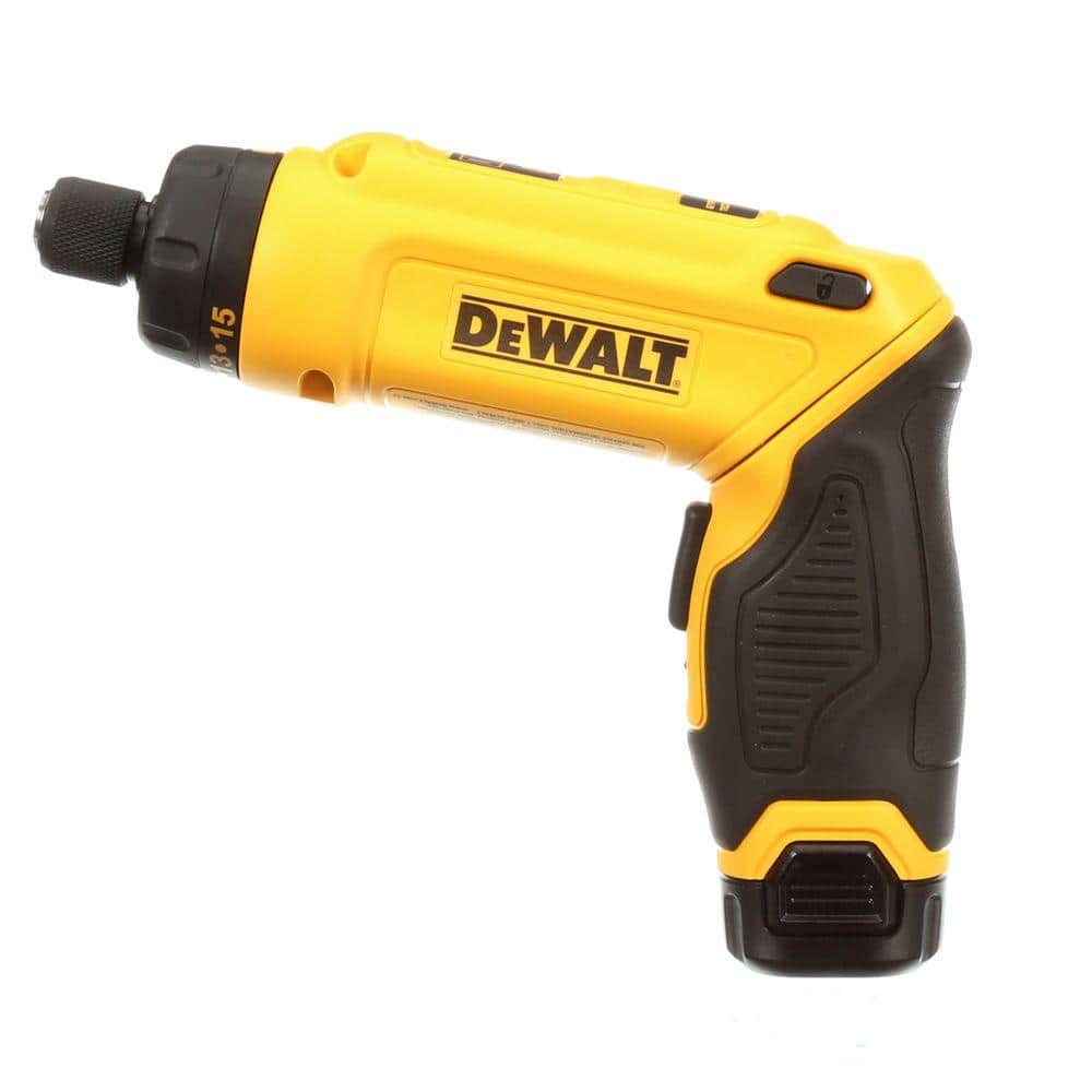 DEWALT 8V MAX Gyroscopic Cordless Screwdriver DCF680N2 – 2 Batteries, Charger & Bag