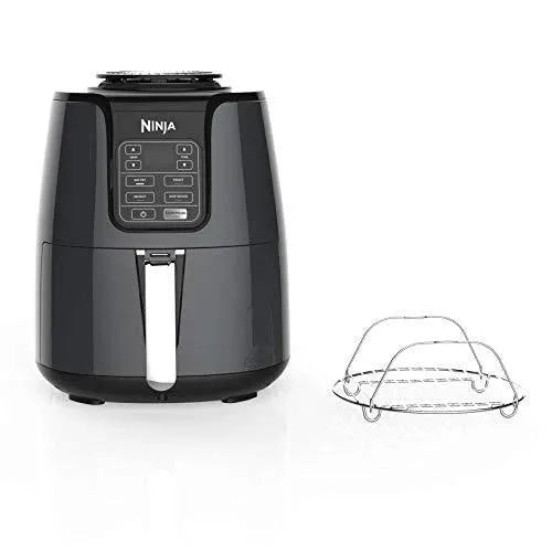 Ninja AF101 4-quart air fryer in black and grey