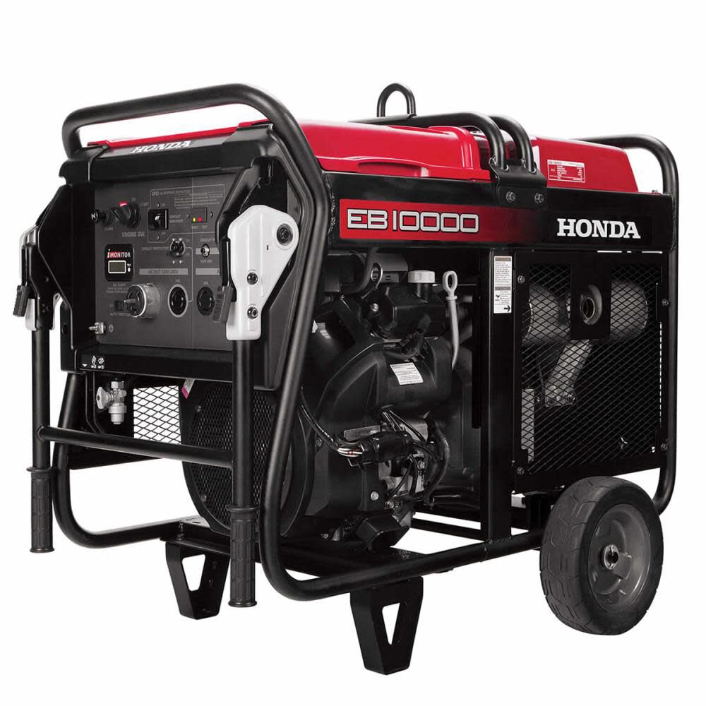 Honda EB10000 Industrial Generator – 10,000W GX630 V-Twin with CO-MINDER, Electric Start