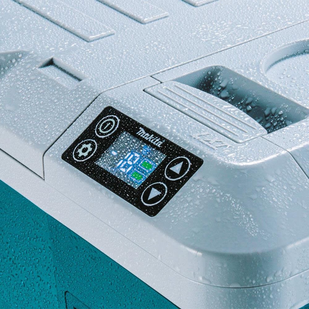 Makita 18V X2 LXT Cooler/Warmer Box DCW180Z – 12V/24V Car & AC Powered, 4 Cooling + 2 Warming Modes