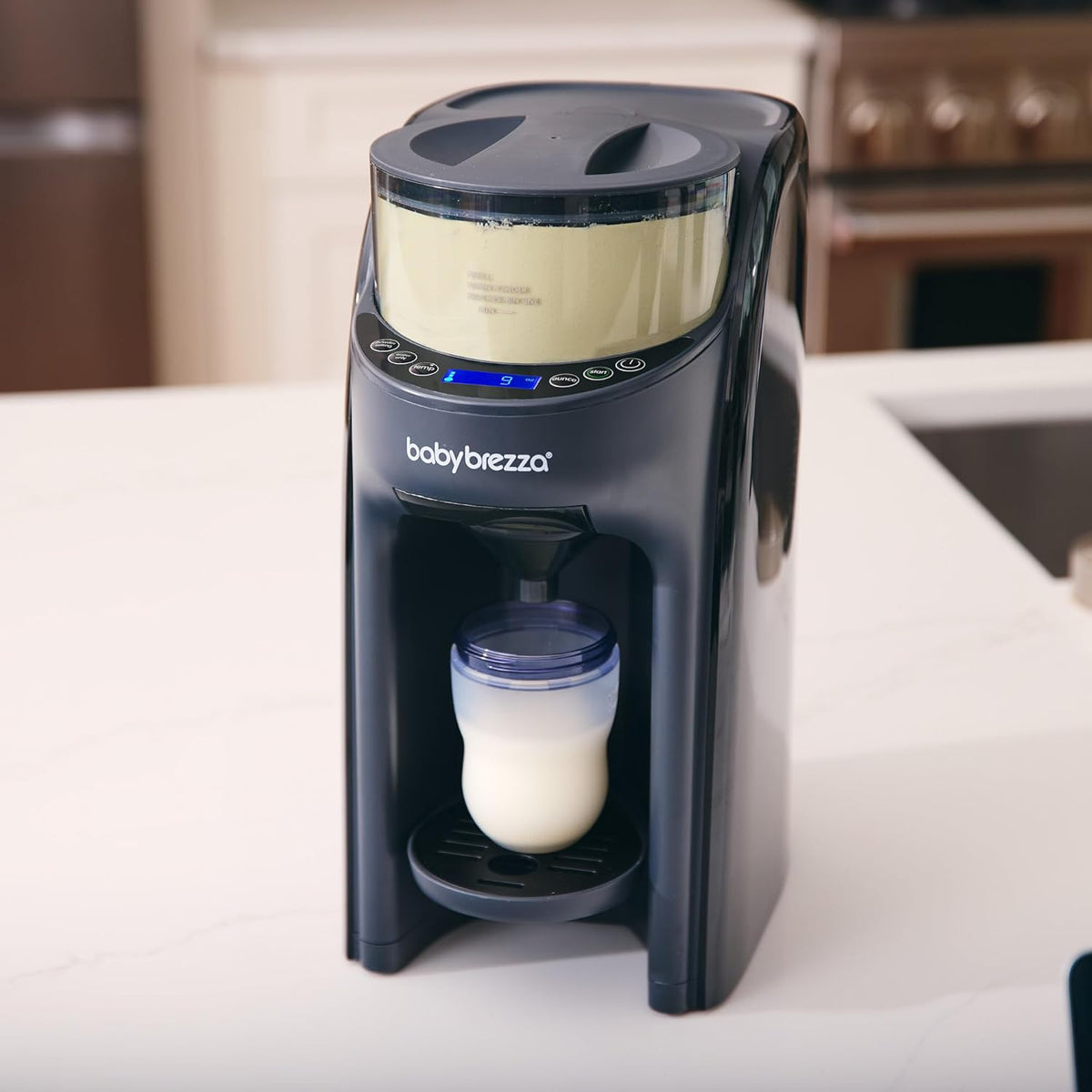 Baby Brezza Formula Pro Advanced Automatic Warm Formula Dispenser, BPA-Free, White