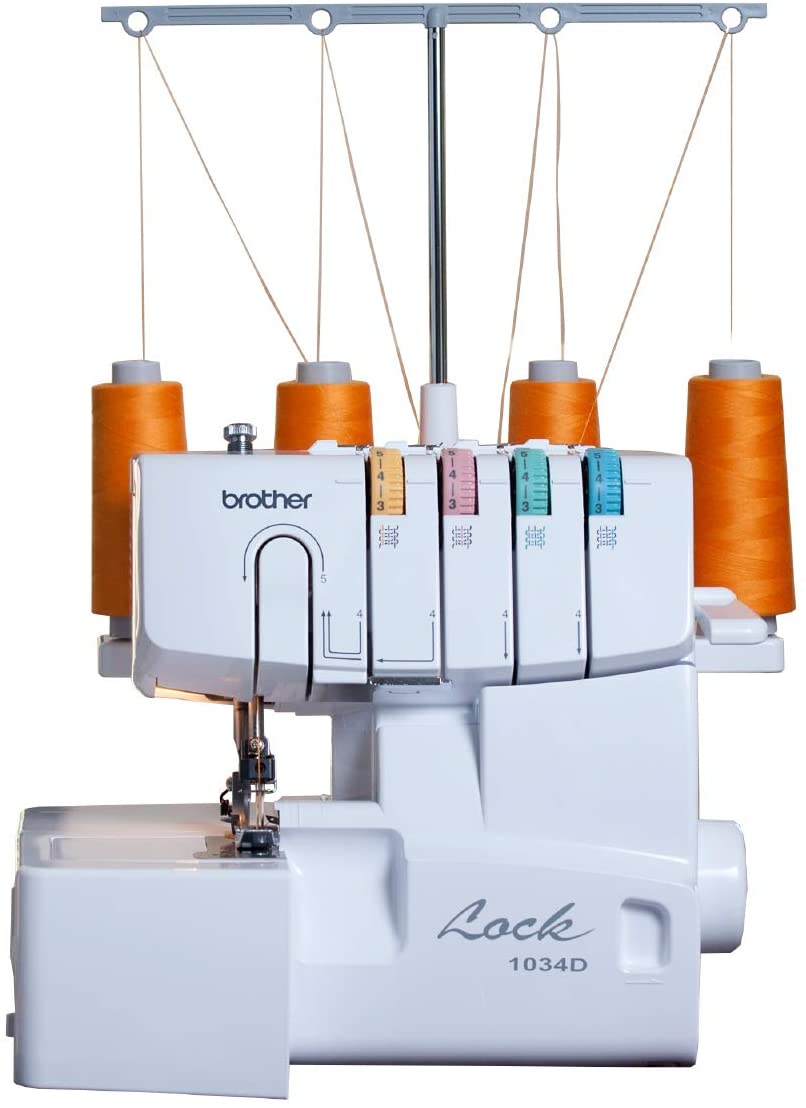 Brother 1034D heavy-duty metal frame overlock serger sewing machine