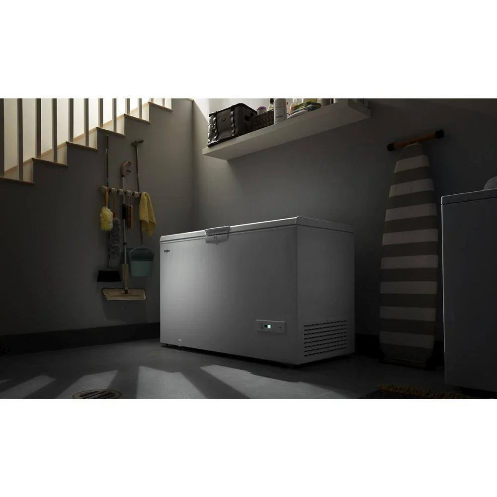 Whirlpool 16 cu. ft. Convertible Chest Freezer to Refrigerator – Garage Ready, White, with Baskets