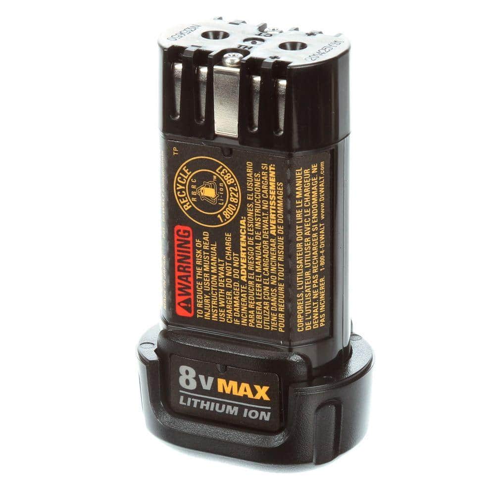 DEWALT 8V MAX Gyroscopic Cordless Screwdriver DCF680N2 – 2 Batteries, Charger & Bag