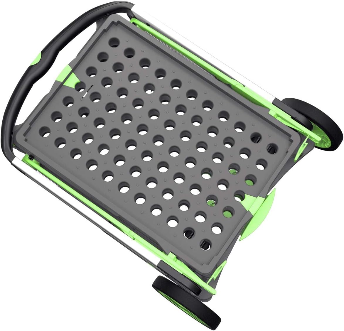 CLAX Folding Collapsible Transport Trolley – Aluminium Frame, Storage Crate, 132 lb Load