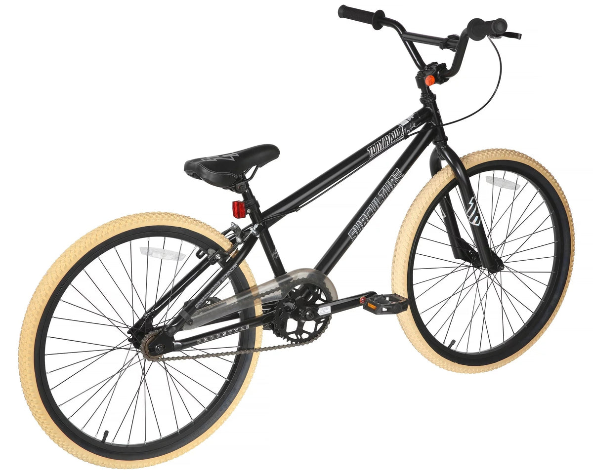 Dynacraft Tony Hawk 24-Inch BMX Bike – Black Satin with Authentic Tony Hawk Graphics