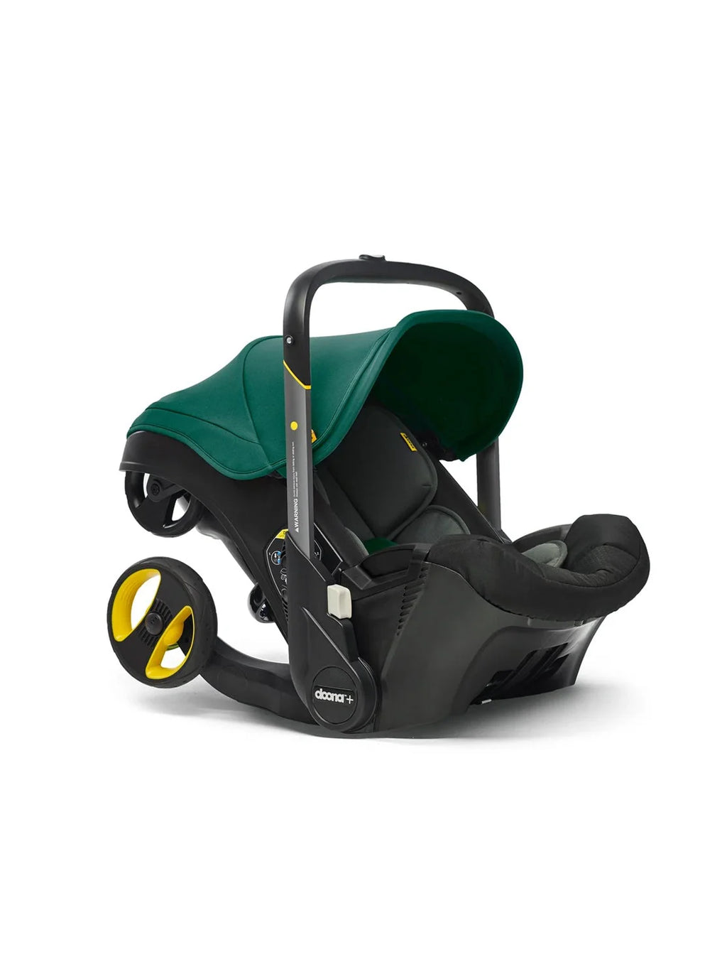 DOONA Infant Car Seat Stroller with LATCH Base – All-in-One Travel System, Nitro Black (Open Box)