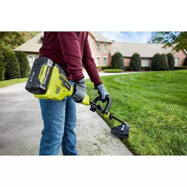 RYOBI 40V Brushless Cordless Yard Combo – 20 in Self-Propelled Mower, Trimmer & Blower, 2 Batteries + 2 Chargers