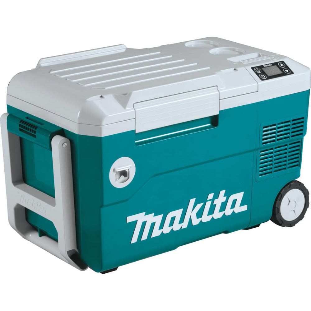 Makita 18V X2 LXT DCW180Z cooler/warmer box with LED display, tool only