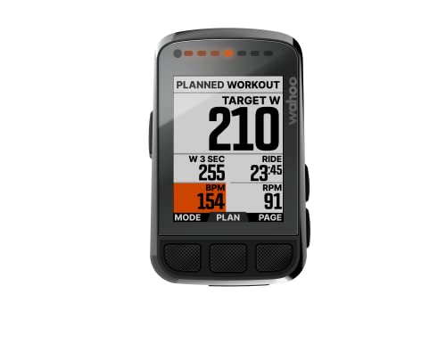 Wahoo ELEMNT Bolt V2 GPS Cycling Bike Computer – On-Device Navigation, Strava Live Segments, IPX7