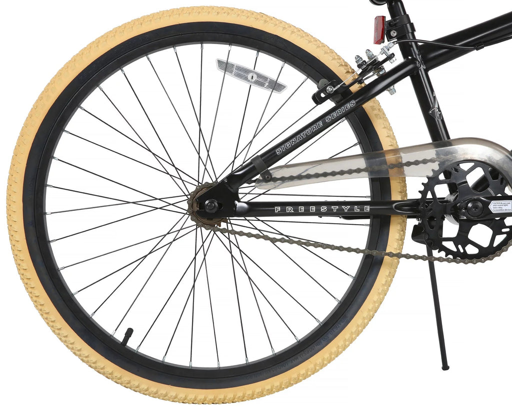 Dynacraft Tony Hawk 24-Inch BMX Bike – Black Satin with Authentic Tony Hawk Graphics