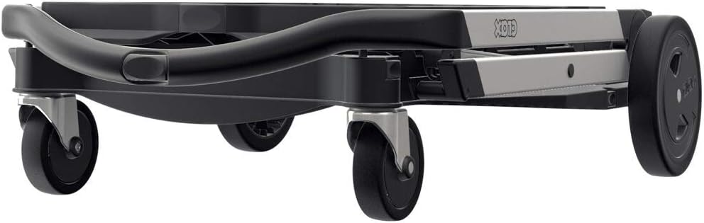 CLAX Folding Collapsible Transport Trolley – Aluminium Frame, Storage Crate, 132 lb Load