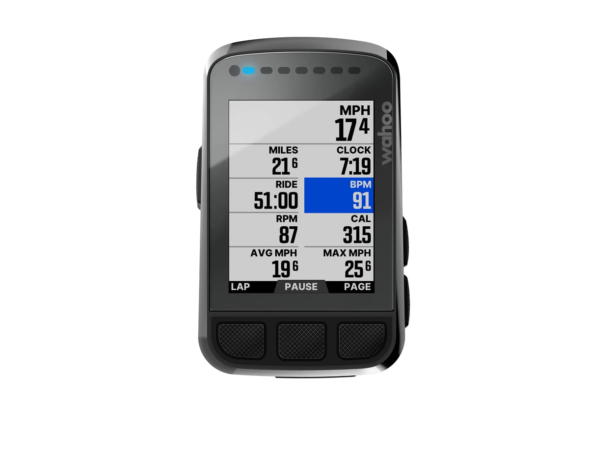 Wahoo ELEMNT Bolt V2 GPS Cycling Bike Computer – On-Device Navigation, Strava Live Segments, IPX7