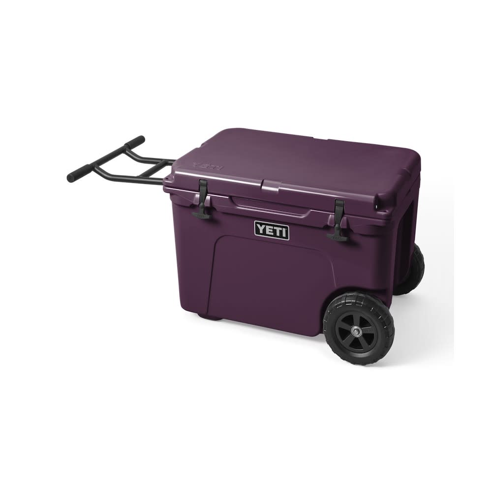 YETI Tundra Haul Wheeled Hard Cooler – 45 Can Capacity, Nordic Purple
