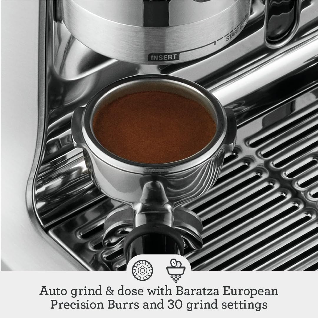Breville Oracle Touch BES990 Automatic Espresso Machine – 45 Grind Settings, Touchscreen, 58mm Portafilter