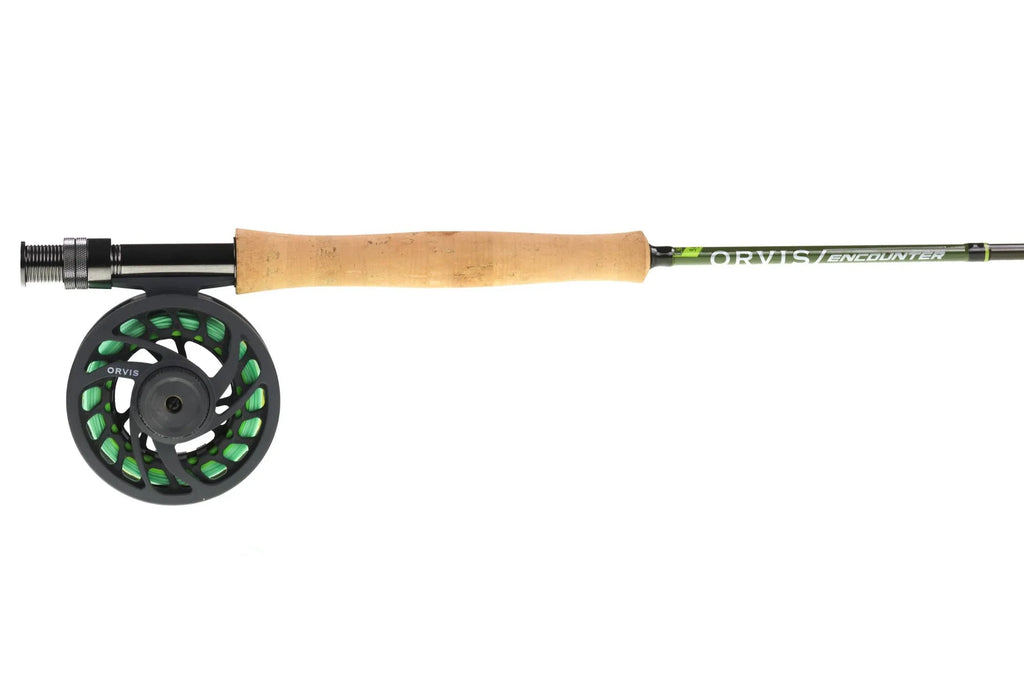 Orvis Encounter Fly Rod Outfit - Complete Rod, Reel and Line Combo for Beginner Fly Anglers