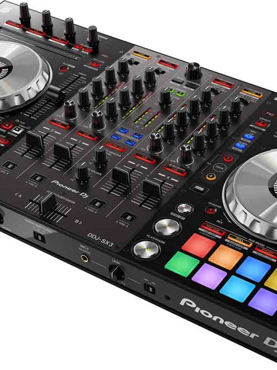 Pioneer DJ DDJ-SX3 4-Channel Serato DJ Pro Controller – B-Stock