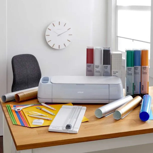 Cricut Maker 3 Smart Cutting Machine + Everything Materials Bundle – 300+ Materials, 13 Tools