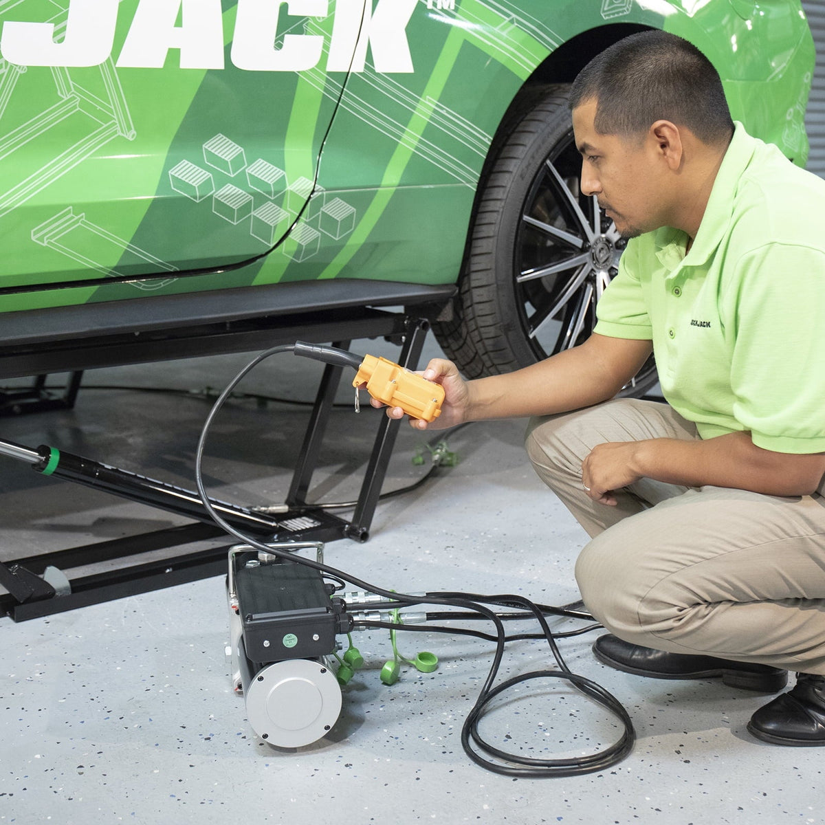 QuickJack 5000TL Portable Car Lift – 5,000 lb Capacity with 110V Power Unit