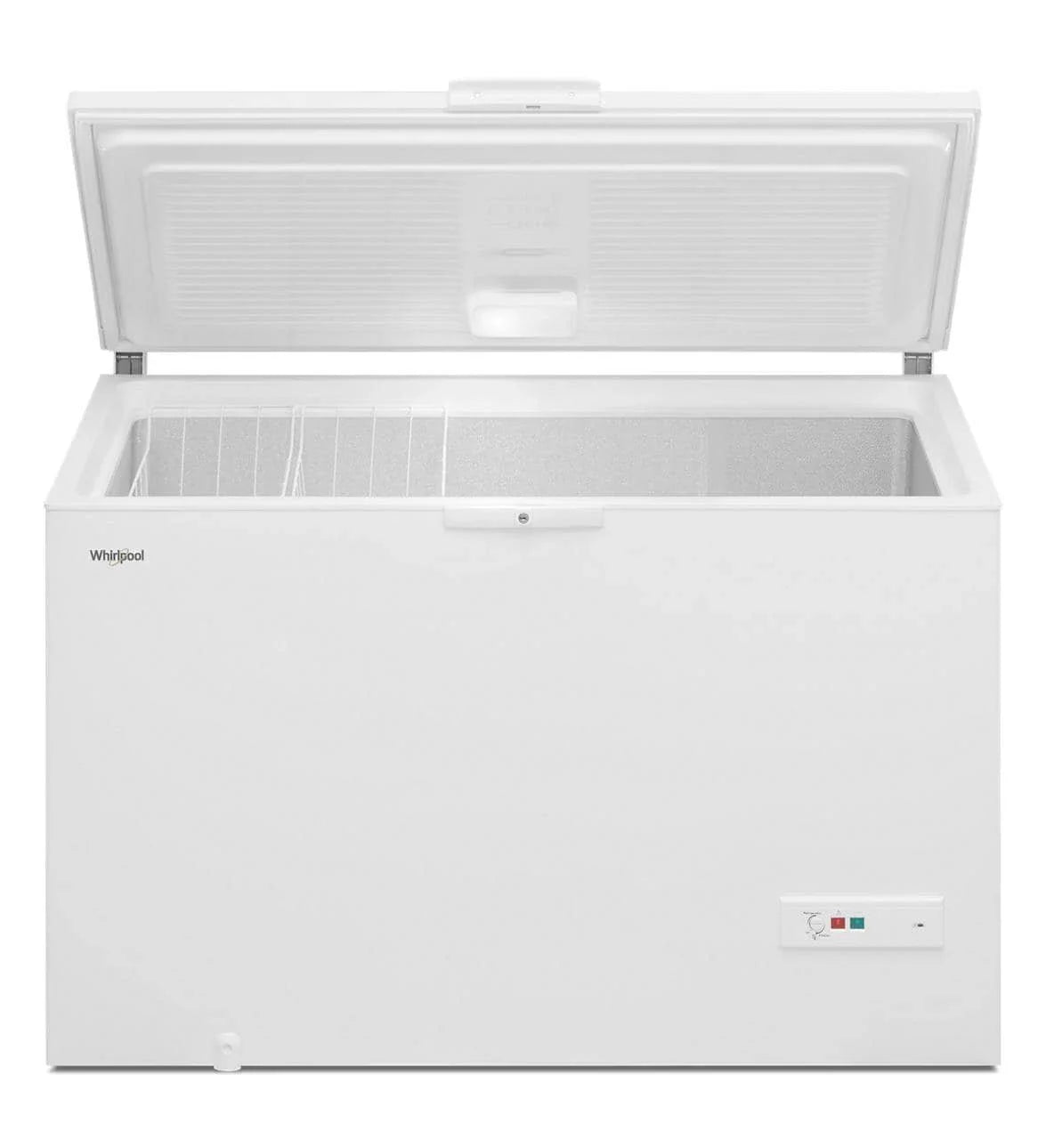 Whirlpool 16 cu. ft. Convertible Chest Freezer to Refrigerator – Garage Ready, White, with Baskets