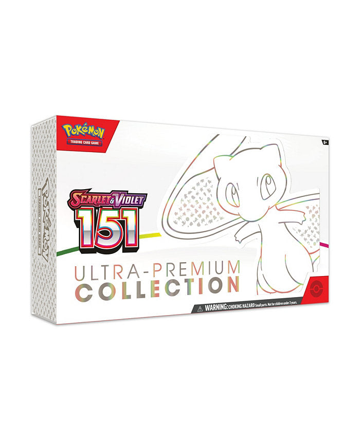 Pokemon Scarlet and Violet 151 Ultra Premium Collection box with Mew ex cards