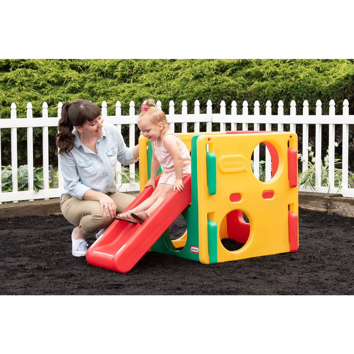 Little Tikes Jr. Activity Gym – Toddler Slide, Hideaway & Crawl Portholes