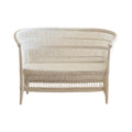 White Handwoven Malawi Cane Furniture – Chair, Table & Loveseat