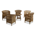 Natural Handwoven Malawi Cane Furniture – Chair, Table & Loveseat